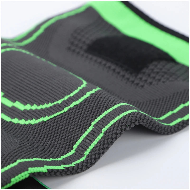 One Piece SPorts Compression Kneepad Pressurized Elastic Knee Pads Support Fitness Gear for Running Basketball Protector